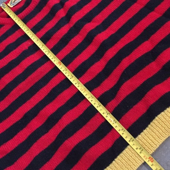 Vintage Striped Sweater w/ Cool Mismatch Sleeve - Picture 5 of 6